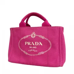プラダ(Prada) プラダ トートバッグ カナパ キャンバス ピンク レディース