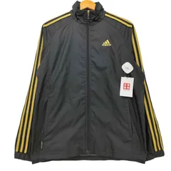 アディダス adidas 00s パフォーマンスロゴ 山型 刺繍 スリーストライプ トラックジャケット メンズ JPN：S 