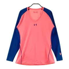サイズ：MD UNDER ARMOUR アンダーアーマー  長袖インナーTシャツ  ピンク系 [240101610369] ゴルフウェア メンズ ストスト