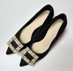 #パール装飾靴 #パールブライダルシューズ #レディースシューズ #ドレスシューズ #靴230