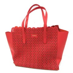 【三重本店】 中古 Furla | フルラ トートバッグ サリーM Y44000 レッド 【122】