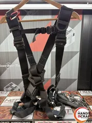 〇メーカー・型番不明 フルハーネス ランヤード 第一種 2021年3月製 ワンタッチ式 墜落防止用器具 新規格【ハンズクラフト佐賀】【中古】