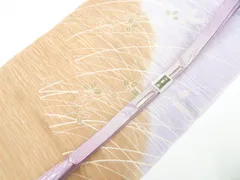 【一輝堂】和装小物 帯締め 帯揚げ セット 高麗組 金糸 美品 帯締 帯揚 26w01-443