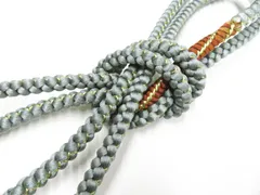 【一輝堂】和装小物 帯締め 丸組 美品 帯締 26w01-479