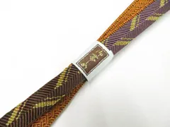 【一輝堂】和装小物 帯締め 平組 金糸 美品 帯締 26w01-482