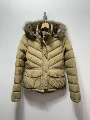 S/ POLO ポロラルフローレン ファー フード ダウン アウター 90s