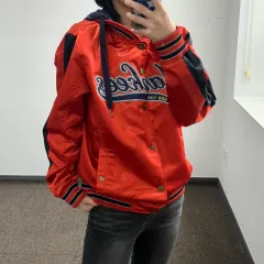 MLB ニューヨーク・ヤンキース ロゴ オレンジ スタジャン