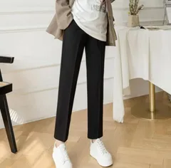 マタニティパンツ レディース 夏 仕事 夏用 マタニティ パンツ オフィス 春 夏 秋 黒 ブラック ワイド ゆったり ジョガー パンツ テーパード パンツ マタニティウェア 薄手 夏 フォーマル 妊#goudoudou7269