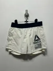 M リーボック ハーフパンツ 白 レディース