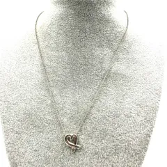 TIFFANY＆CO.　ティファニー ラビングハート ネックレス Ag925 