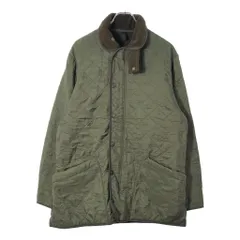 Barbour バブアー Polar Quilts ポーラーキルト キルティングジャケット オリーブ(メンズ SMALL)中古 古着 X2553