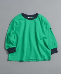 無地・ボーダーTシャツ　BREEZE J106926　グリーン