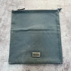 DIESEL ディーゼル　クラッチバッグ　セカンドバッグ　ライトブルー　デニム風生地