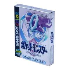 任天堂 GAME BOY COLOR ポケットモンスター クリスタルバージョン 中古 a1