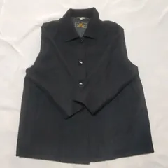 Ladies Fashion アンゴラ混 ウールコート サイズ:LL カラー:ブラック 黒 W-56