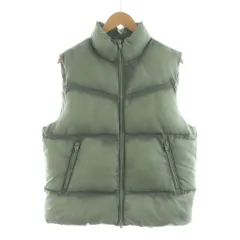 ザラ ZARA ダウンベスト 中綿 M 緑 グリーン /RR