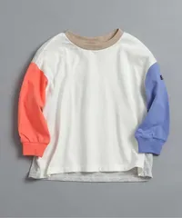 無地・ボーダーTシャツ　BREEZE J106926　レインボー