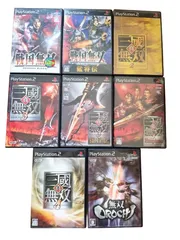 PS2（プレステ２）三國無双などゲームソフト8本セット