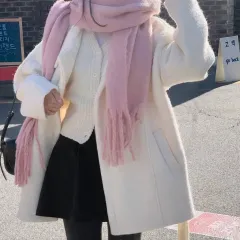 新品/元価 4 5 COLOR WITH CLOSET perbit ウール ミニ スカート Flatper