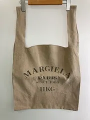 【中古品】 MAISON MARGIELA メゾンマルジェラ LINEN SHOPPING BAG S35WC0077 リネン ショッピング バッグ トートバッグ 【188-260125-em-16-min】