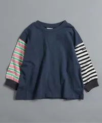 無地・ボーダーTシャツ　BREEZE J106926　マルチカラー