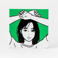KYNE キネ Untitled 2020シルクスクリーン キャンバス - メルカリ