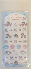 サンリオ/古川紙工 マイメロディ&クロミ 不二家ペコちゃんコラボ 透明シールシート ドットB 2025年