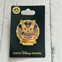 東京ディズニーリゾート限定 ドナルドダック バースデーピンバッジ
