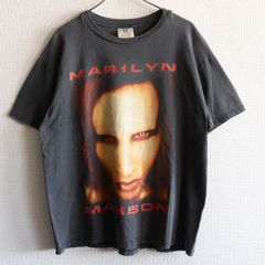 値下げ不可】古着 Marilyn Manson フェード - メルカリ