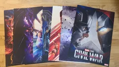 未使用　MARVEL ポスターコレクション2 計8種セット フラットガシャポン 【E4507-001】▶110