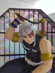 鬼滅の刃 一番くじ 鬼殺の刃 宇髄 天元 ラストワン 屏風 フィギュア