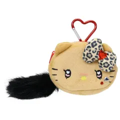 ハローキティ ミニポーチ ミニフェイスポーチ ギャル3 BR サンリオ 畑山商事 小物入れ キャラクター グッズ 