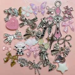 No.250 デコレーションパーツ　デコパーツ　まとめ売り