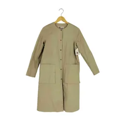 トラディショナルウェザーウェア Traditional Weatherwear ARKLEY LONG F ノーカラーコート レディース JPN：34 