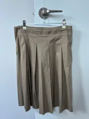 ザラ ベージュ プリーツスカート m