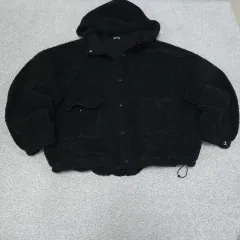 XEXYMIX ブラック フリースジャケット F XEXYMIX(ゼクシィミックス