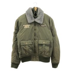 中古】HYSTERIC GLAMOUR PRIMALOFT MA-1 サイズS カーキHYSTERIC