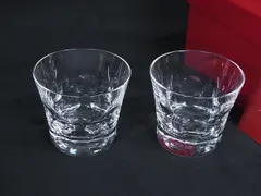 ■新品■未使用■ Baccarat バカラ ベルーガ クリスタルガラス ロックグラス タンブラー コップ 食器 ペア 2客セット クリア BR0550