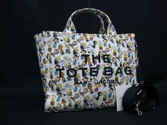 ■新品同様■ MARC JACOBS マークジェイコブス ピーナッツ コラボ THE TOTE BAG キャンバス 2WAY ハンドバッグ ショルダー FU4215