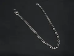 ■美品■ LOUIS VUITTON ルイヴィトン ポルトフォイユ ロン用 ウォレットチェーン チャーム レディース メンズ シルバー系 FV3633