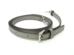 ■新品同様■ MICHAEL KORS マイケルコース レザー バッグ用 ショルダーストラップ 斜め掛け 肩掛け グレー系 GC0769