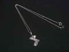 ジュペレ18 K 8.5mm UPアコヤパール スルーピン付き50cmチェーン 