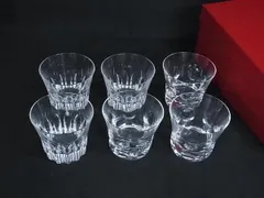 ■新品■未使用■ Baccarat バカラ エトナ ベルーガ 6個セット クリスタルガラス グラス 食器 テーブルウェア クリア FN8438のサムネイル