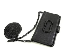 ■新品同様■ MARC JACOBS マークジェイコブス スナップショット レザー  iPhone 11Pro 対応 ショルダー スマホケース FV4330