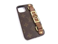 LOUIS VUITTON ルイヴィトン M69782 モノグラム バンパー ドーフィーヌ iPhone 12/12 Pro 対応 アイフォンケース ブラウン系 GA6959