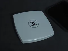 ■新品■未使用■ CHANEL シャネル ココマーク ミロワール ドゥーブル ファセット 折り畳み コンパクトミラー グレー系 FR7626