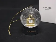 ■新品■未使用■ CHANEL シャネル N°5 スノードーム オブジェ 置物 インテリア ネイビー系 FV5234