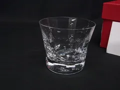 ■新品同様■ Baccarat バカラベルーガ クリスタルガラス ロックグラス タンブラー テーブルウェア 食器 クリア BR1420