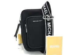 ■新品■未使用■ MICHAEL KORS マイケルコース ナイロン クロスボディ ショルダーバッグ 斜め掛け レディース ブラック系 BP7107
