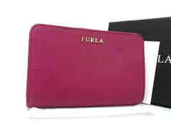 ■新品■未使用■ FURLA フルラ レザー 二つ折り 財布 ウォレット 小銭入れ 札入れ レディース パープル系 BS1865